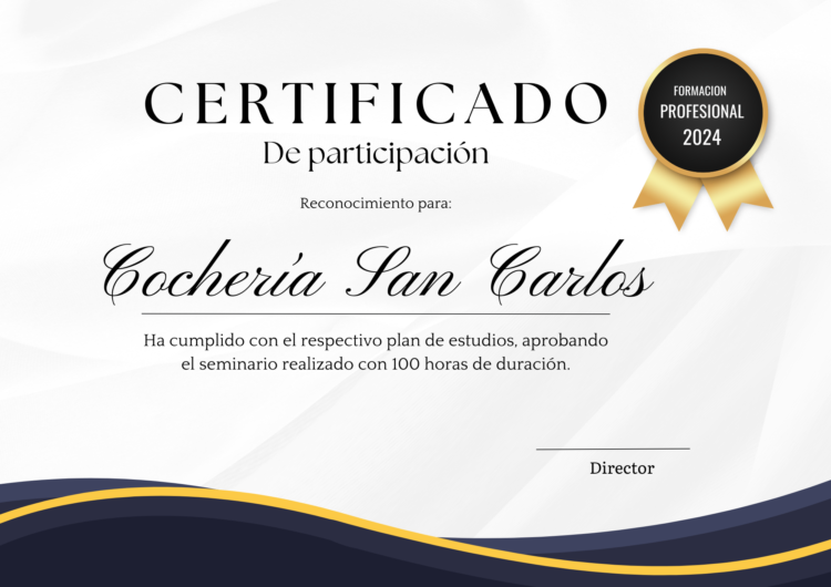 Certificate 1