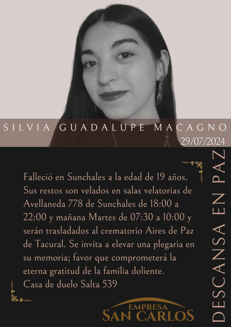 Silvia Guadalupe Macagno