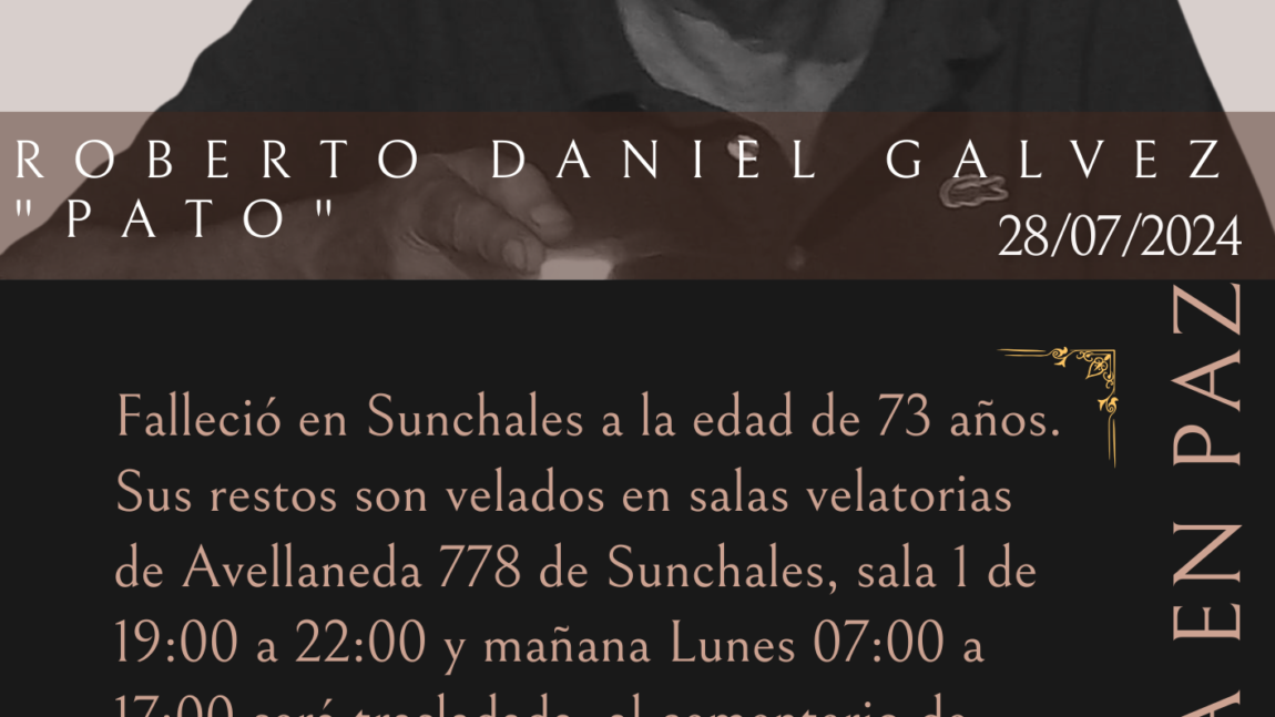 Roberto Daniel Galvez “Pato”