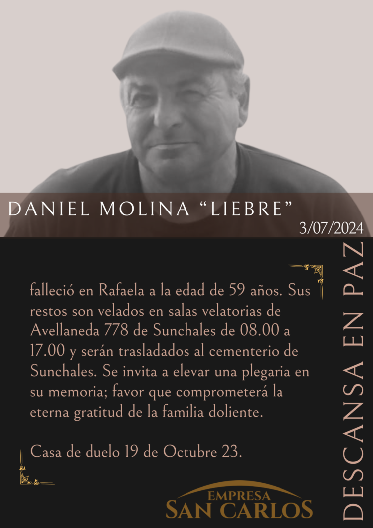 Daniel Molina “Liebre”