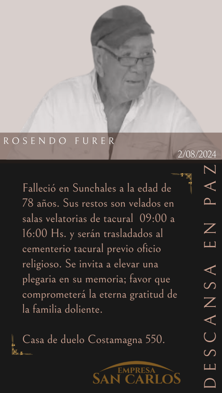 Rosendo Furer