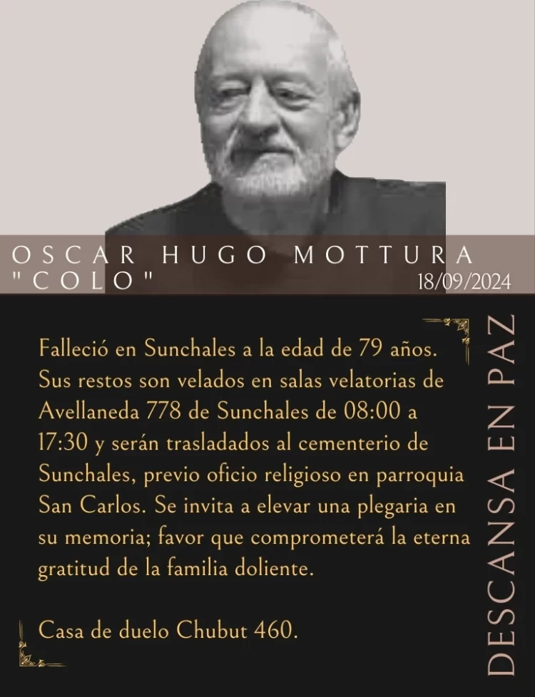Oscar Hugo Mottura “Colo”