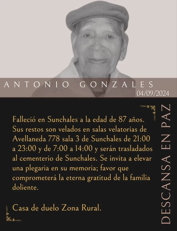 Antonio Gonzales