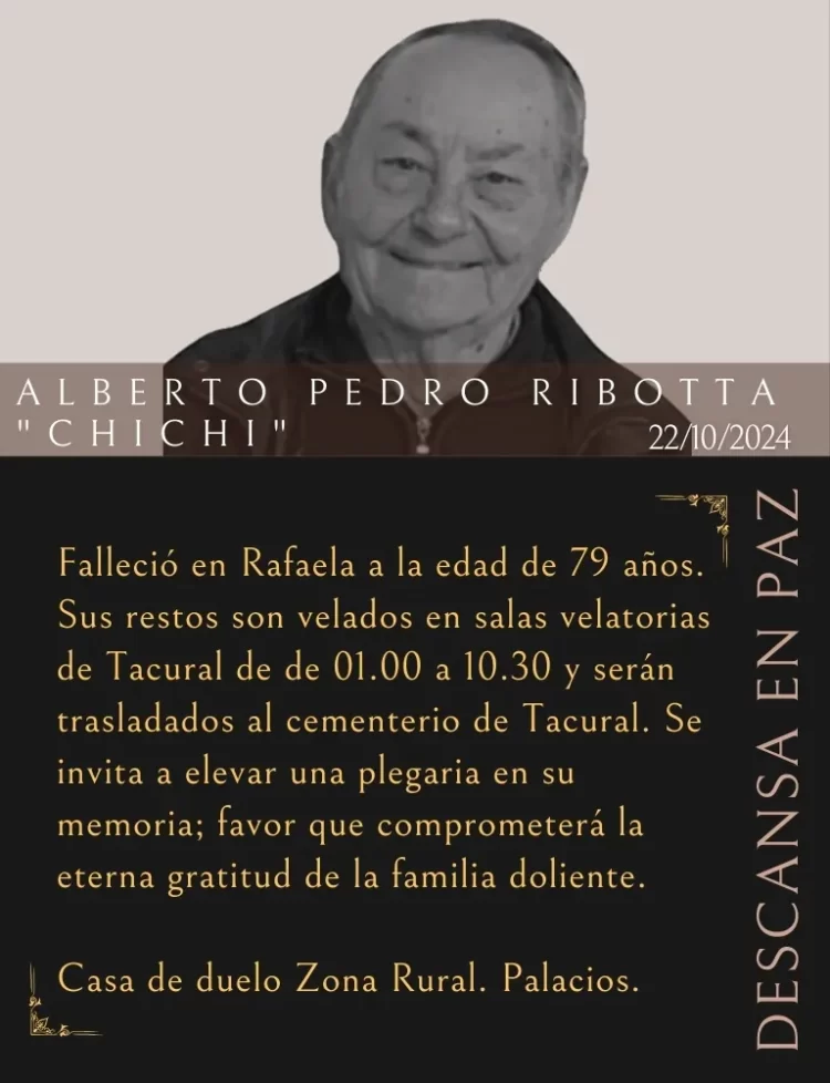 Alberto Pedro Ribotta “Chichi”