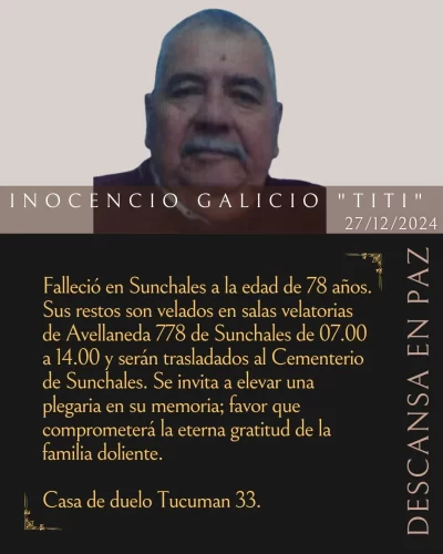 Inocencio Galicio «TITI»