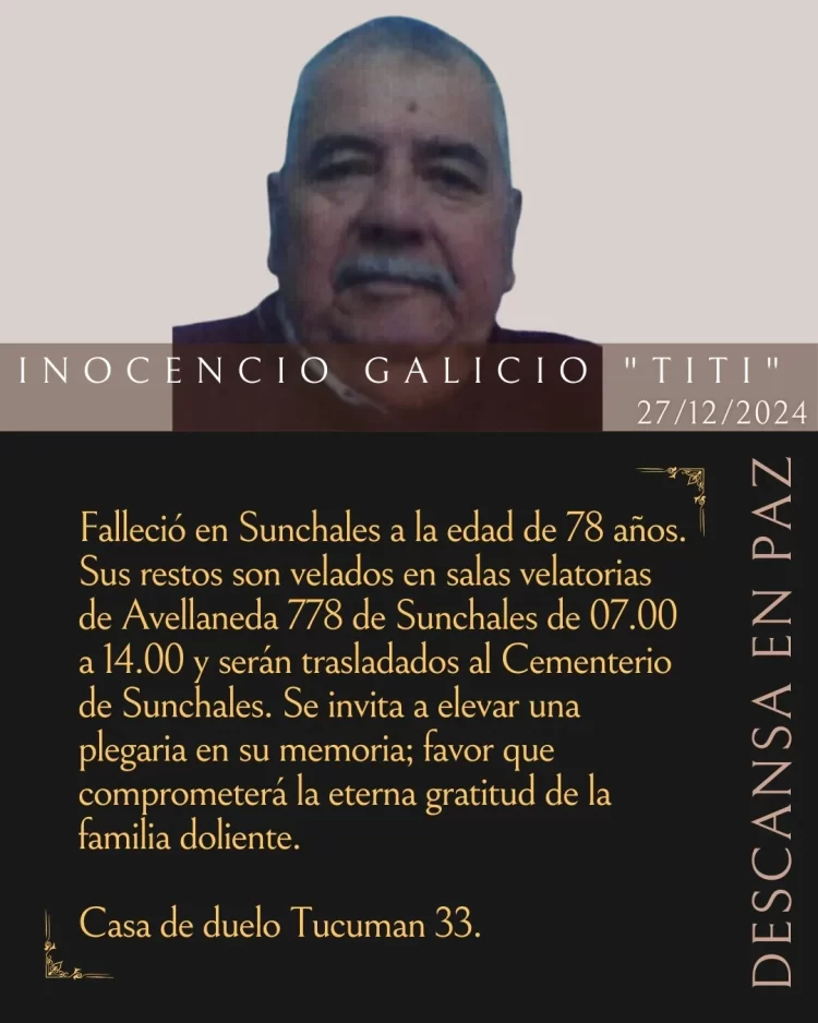 Inocencio Galicio «TITI»