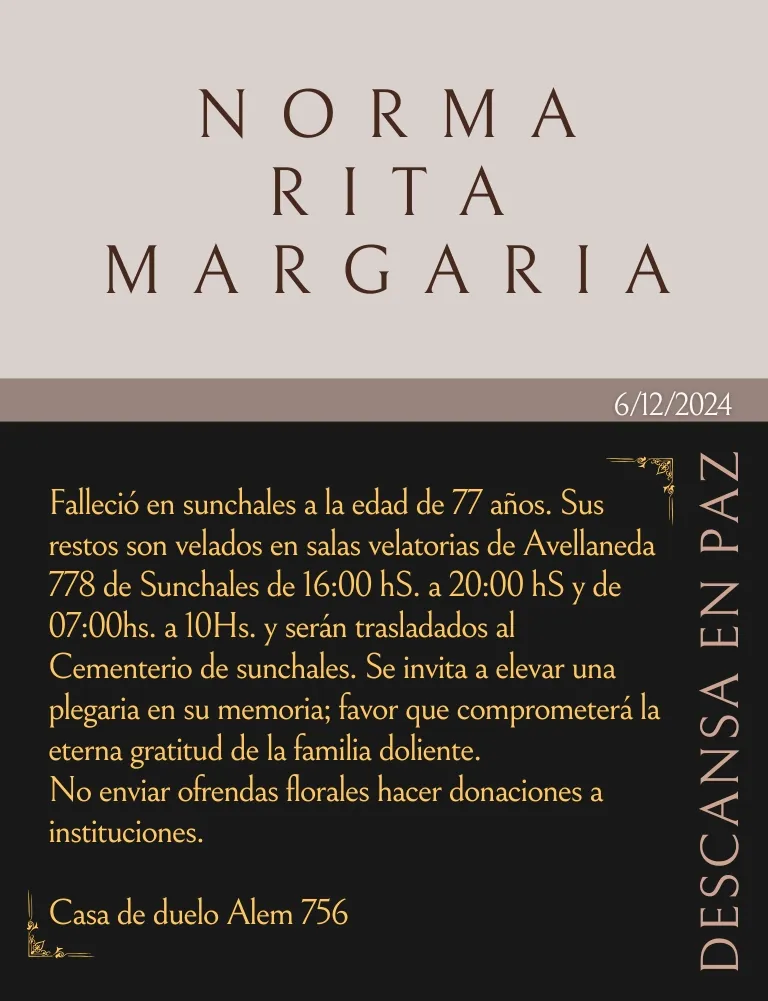 Norma Rita Magaria