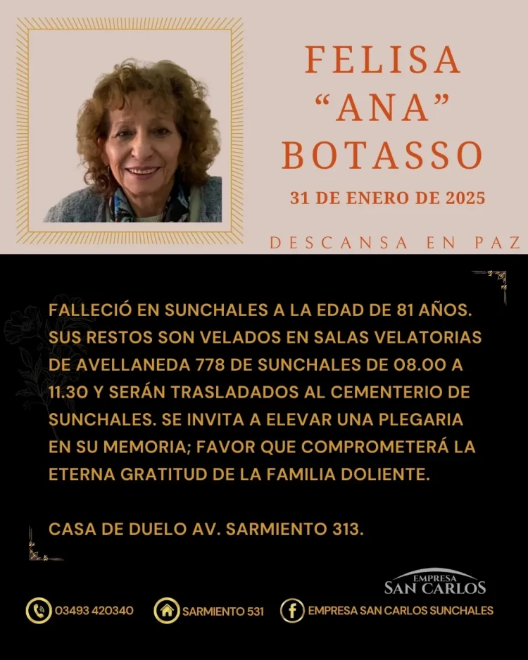Felisa “Ana” Botasso