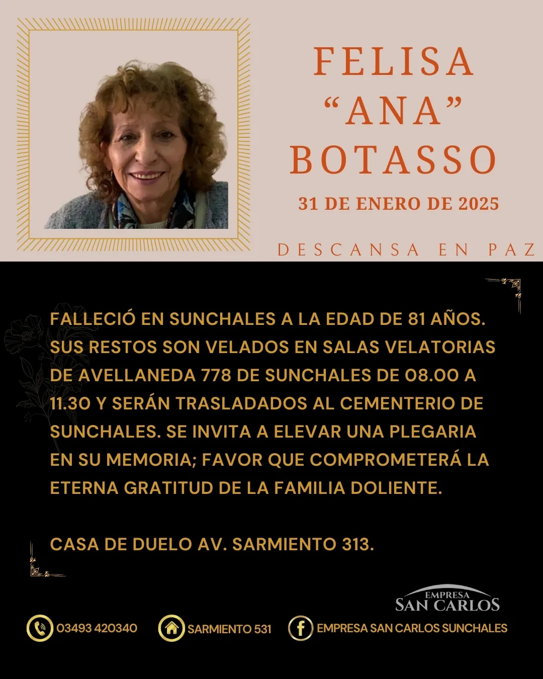Felisa “Ana” Botasso