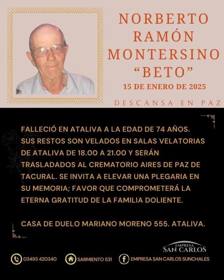 Norberto Ramón Montersino