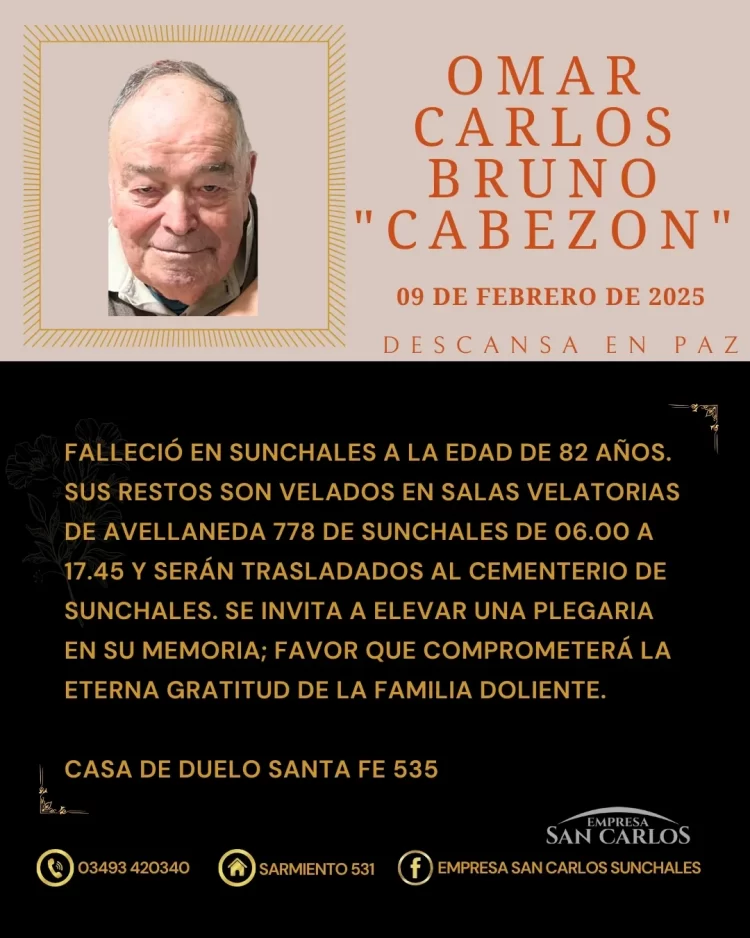 Omar Carlos Bruno “Cabezon”