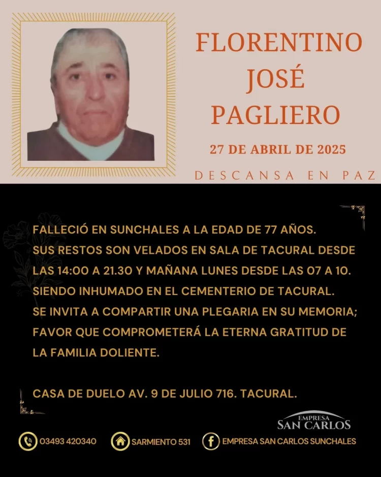 Florentino Jose Pagliero