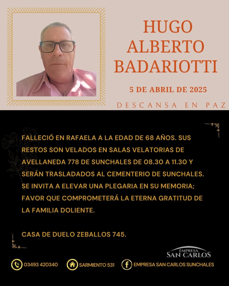 Hugo Alberto Badariotti