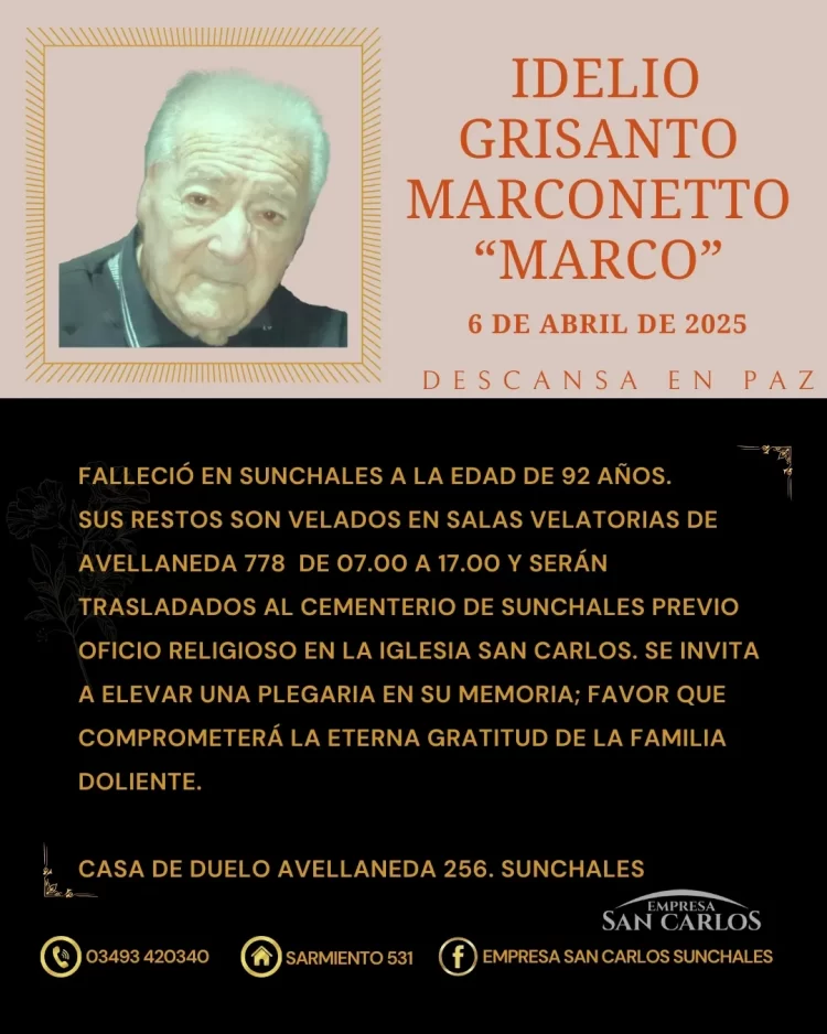 Idelio Grisanto Marconetto “Marco”