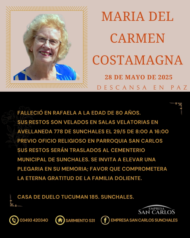 Maria del Carmen Costamagna