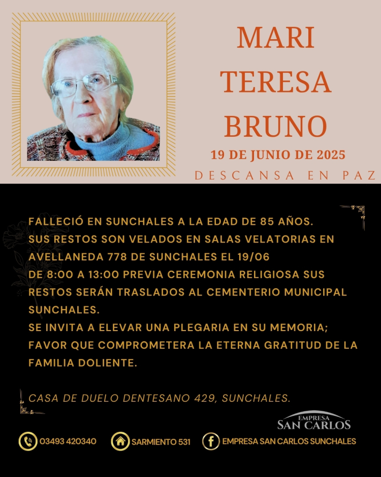 Mari Teresa Bruno