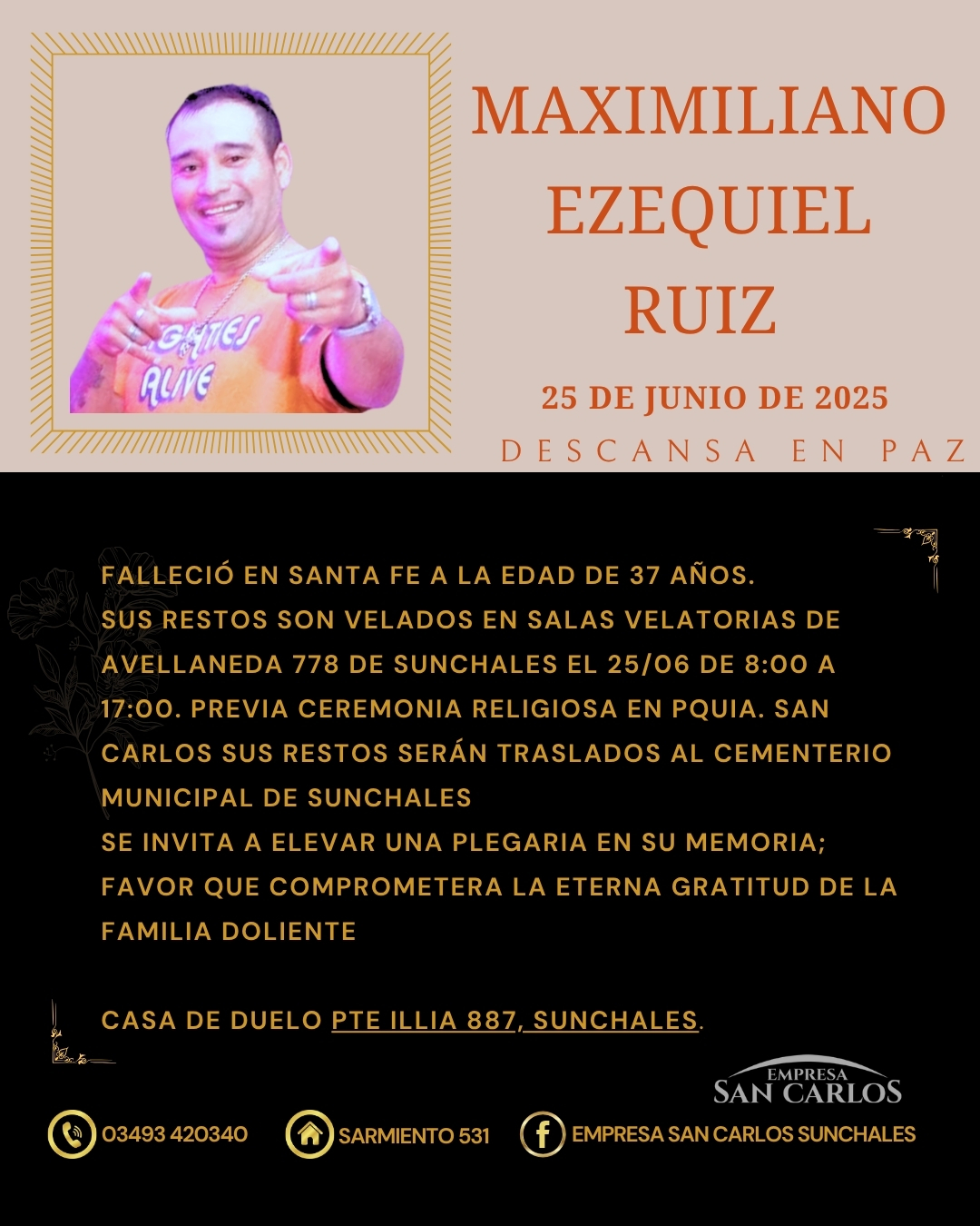 Maximiliano Ezequiel Ruiz.