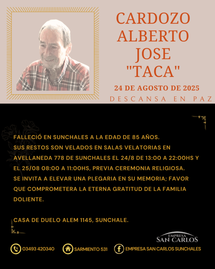 Cardozo Alberto Jose”Taca”