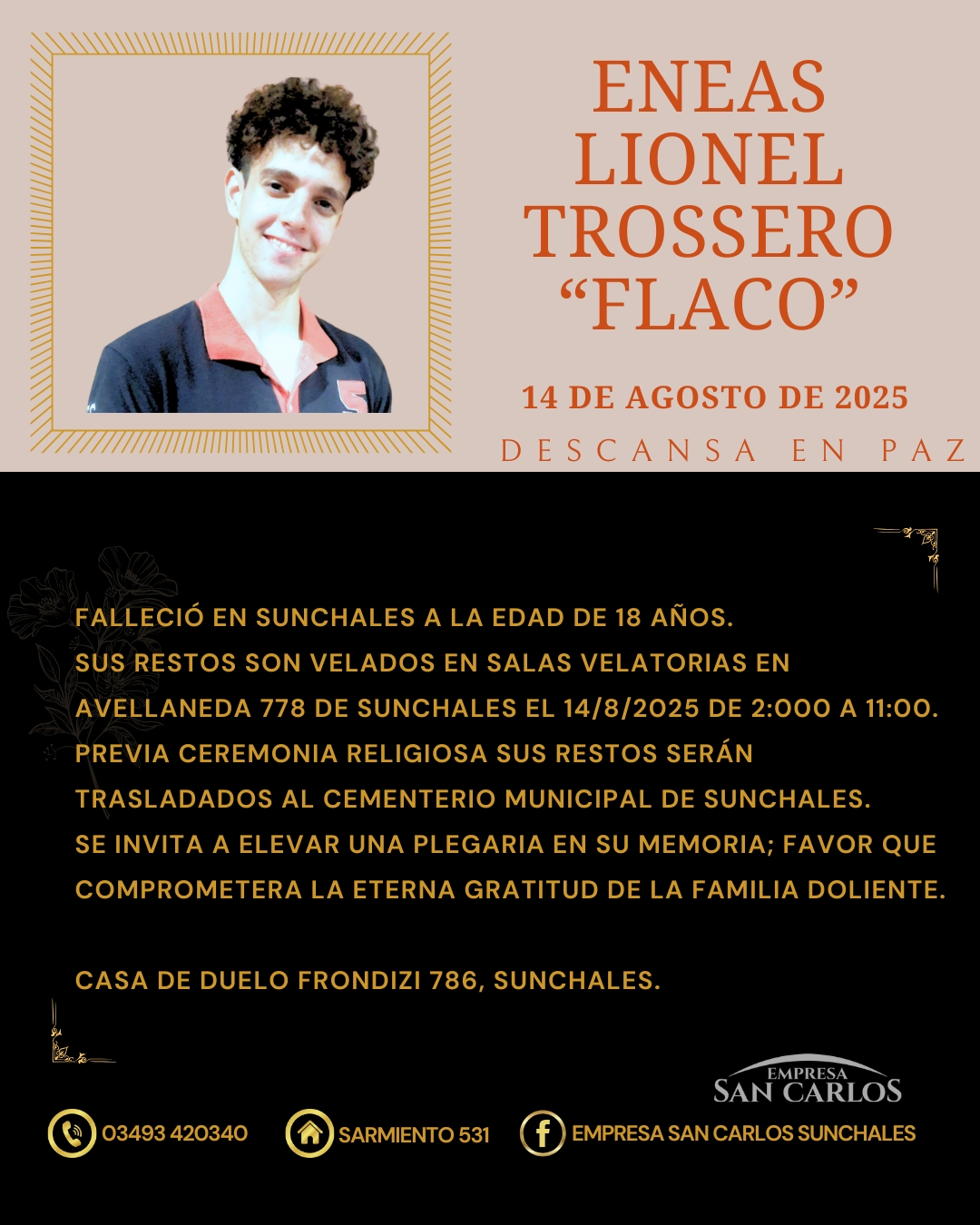 Eneas Lionel Trossero Flaco