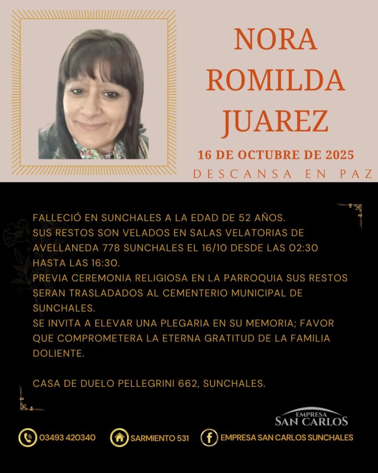 Nora Romilda Juarez