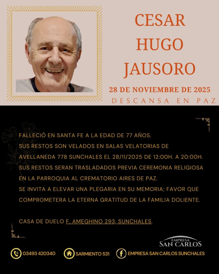 Cesar Hugo Jausoro