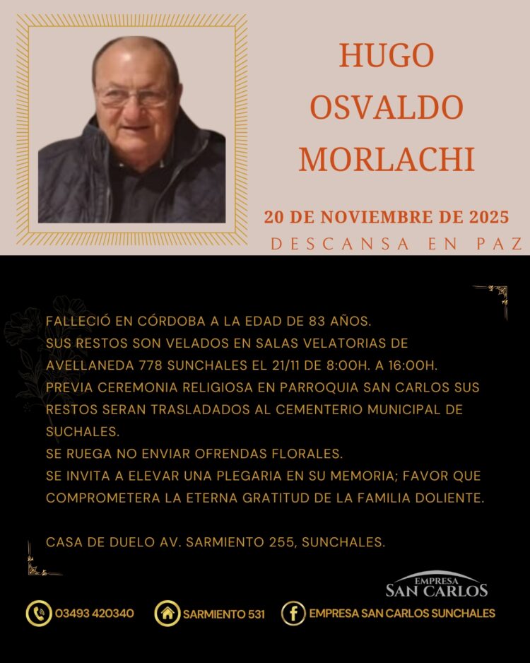 Hugo Osvaldo Morlachi