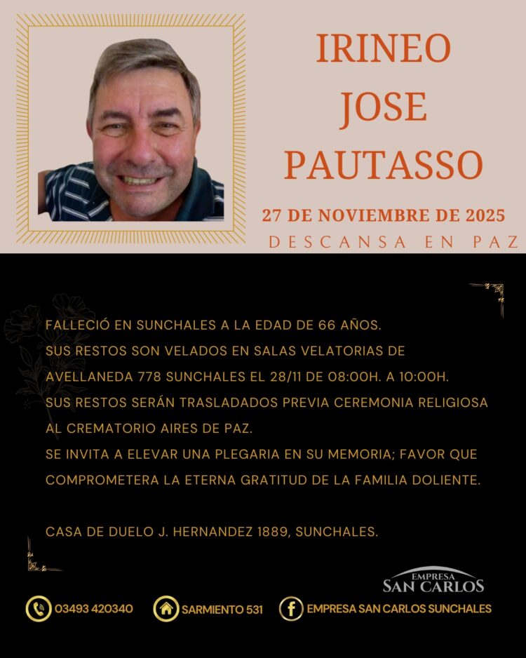 Irineo Jose Pautasso