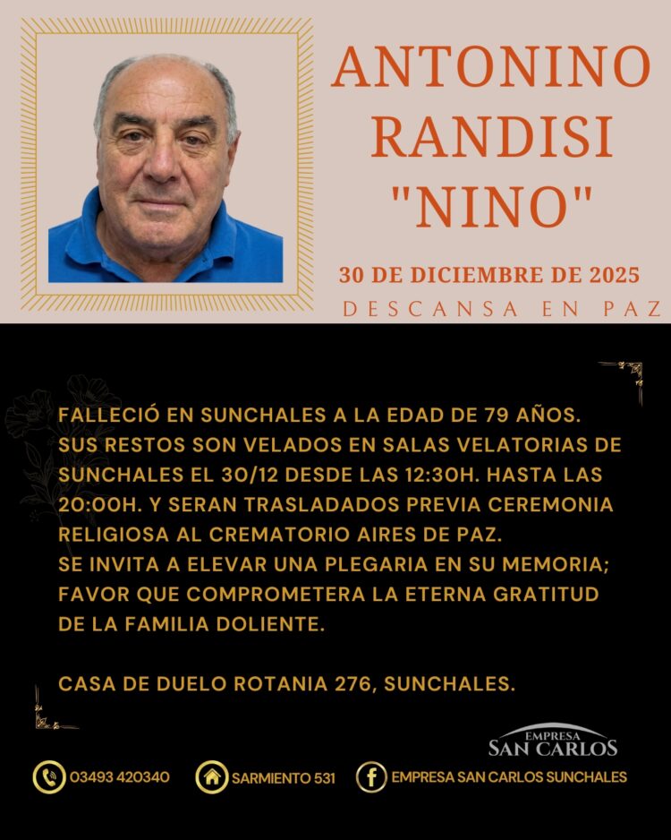 Antonino Randisi “NINO”