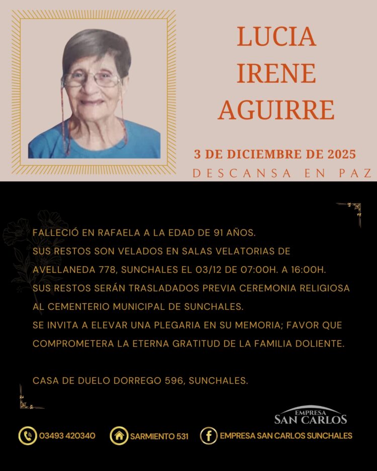 Lucia Irene Aguirre