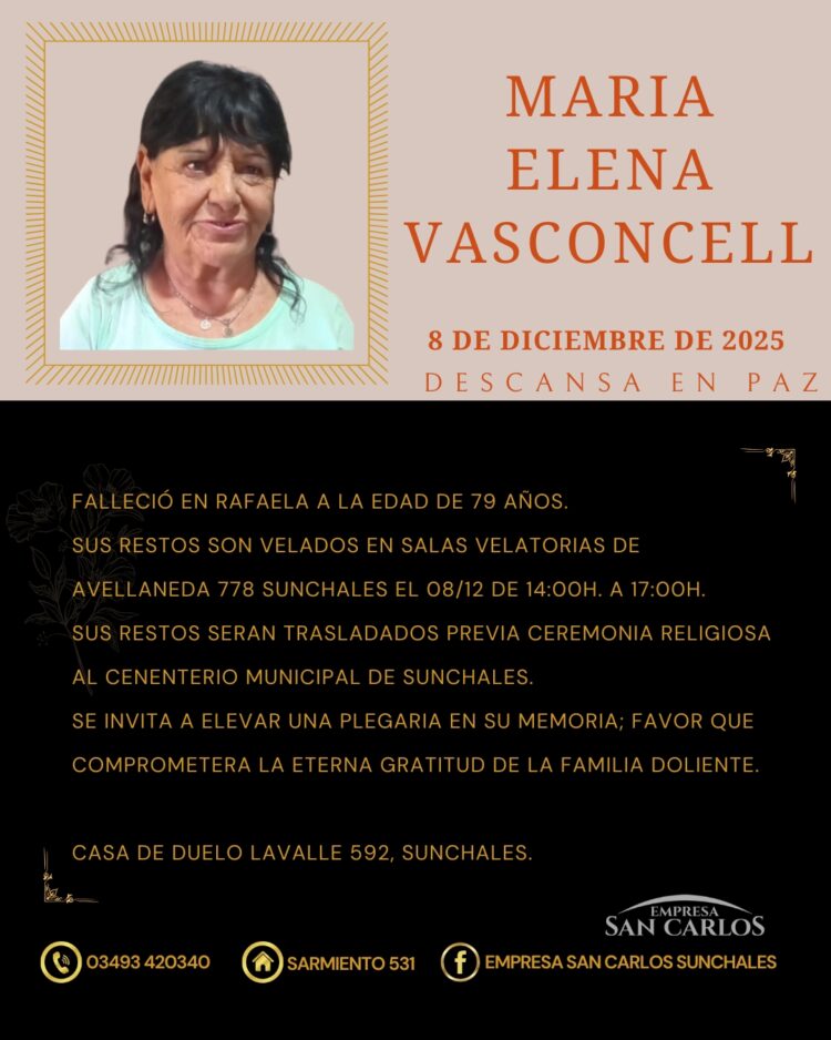 Maria Elena Vasconcell
