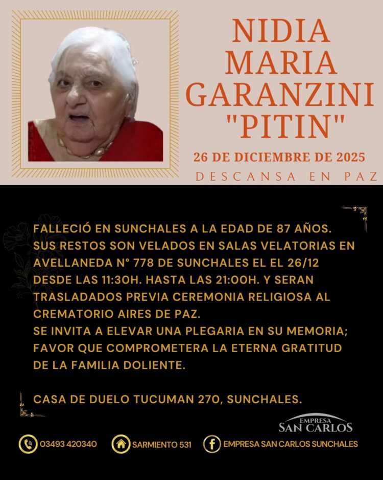 Nidia Maria Garanzini “PITIN”