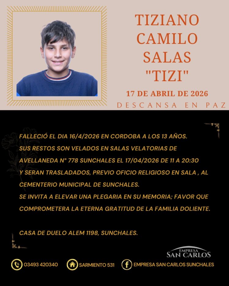 Tiziano Camilo Salas “Tizi”