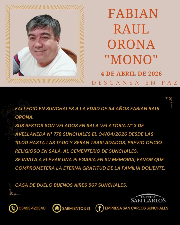 Fabian Raul Orona