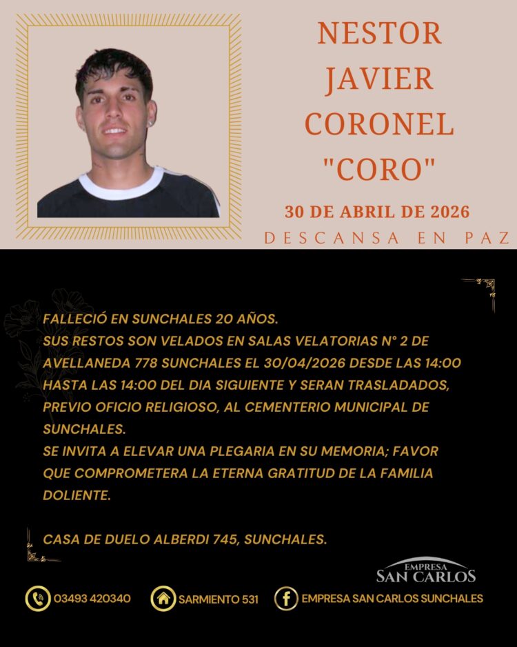 Nestor Javier Coronel “CORO”
