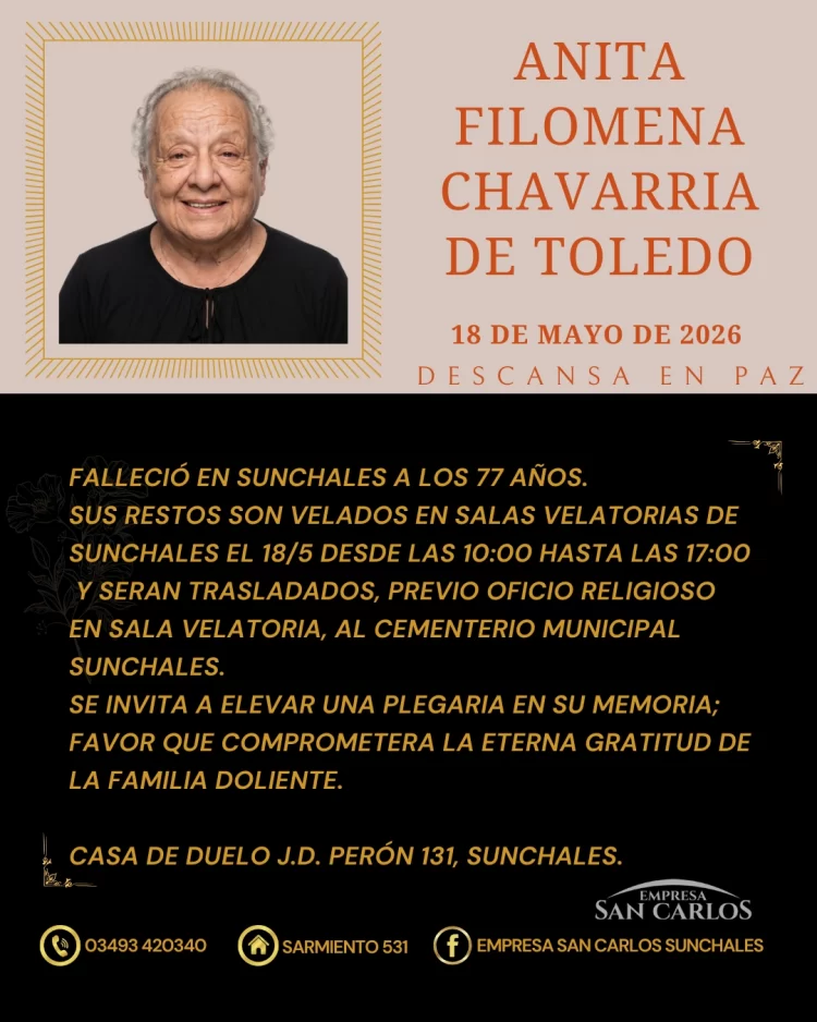 Anita Filomena Chavarria de Toledo