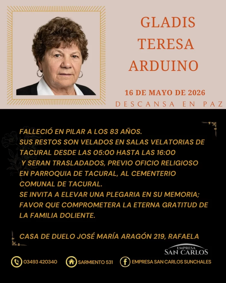 Gladis Teresa Arduino