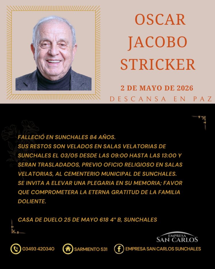 Oscar Jacobo Stricker